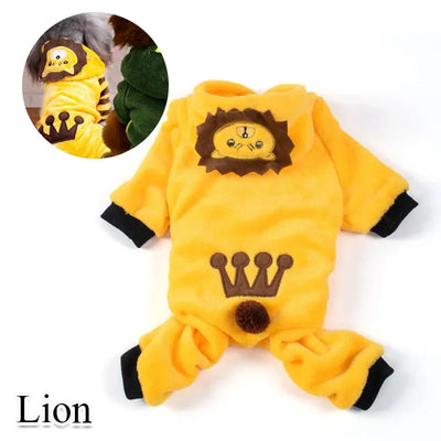 Coral Fleece Cosplay Costume for Pet  Clothing for Small Dogs Puppy Cats Clothes Chihuahua Yorkshire Costume Coat