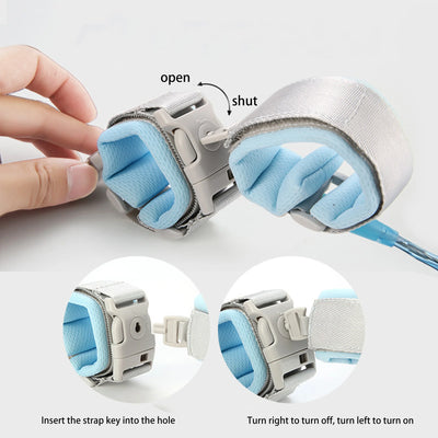 2 In 1 Toddler Harness Leashes,Reflective  Harnesses with Anti Lost Wrist Link for 1-8 Years Children Walking Safety Harness.
