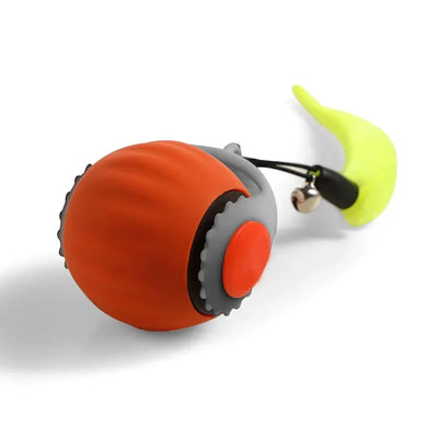 Pet Smart Ball Toy Interactive Cat Toys Smart Automatic Rolling Toys for Cats Dogs USB Charging Electric Ball with Tail