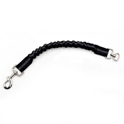 Dog Leash Extend Rope Pulling Force Buffer 37-60cm Elasticity Nylon Harness 2.5cm Wide Suitable For Middle Large Dogs Puppy