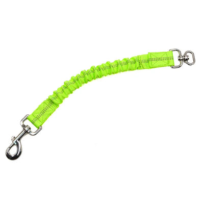 Dog Leash Extend Rope Pulling Force Buffer 37-60cm Elasticity Nylon Harness 2.5cm Wide Suitable For Middle Large Dogs Puppy