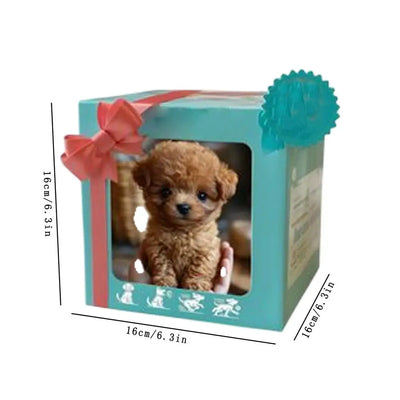Interactive Robot Dog Toy with Realistic Movements Smart Plush Puppy that Walks and Barks Electronic Pets Dog for Kids Birthday