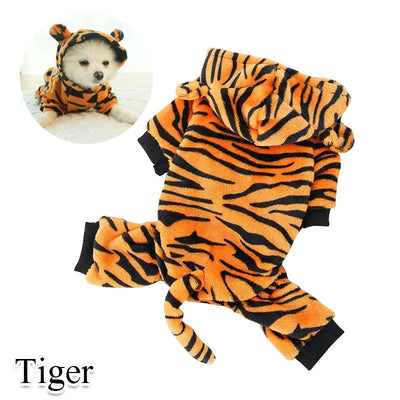Coral Fleece Cosplay Costume for Pet  Clothing for Small Dogs Puppy Cats Clothes Chihuahua Yorkshire Costume Coat