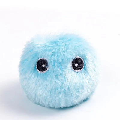Smart cat and dog toys palla interattiva peluche Electric catnip training toys kittens and puppies touch vocal pet plush bark ba