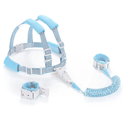 2 In 1 Toddler Harness Leashes,Reflective  Harnesses with Anti Lost Wrist Link for 1-8 Years Children Walking Safety Harness.