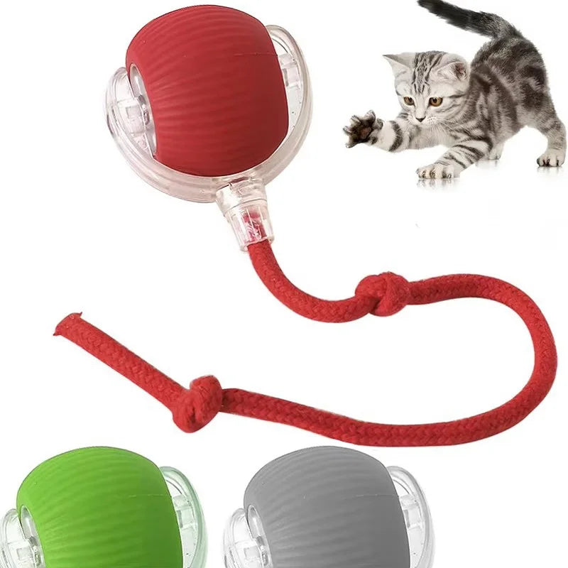 Automatic Smart Toys For Cats Magic Dog Toys Rolling Ball For Indoor Cat Training 360° Smart Automatic Rolling Ball Pet Product